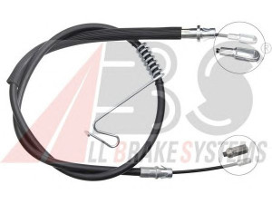 A.B.S. K18929 trosas, stovėjimo stabdys 
 Stabdžių sistema -> Valdymo svirtys/trosai
1388277, 1734690, 6C112A635CC, 6C112A635DB