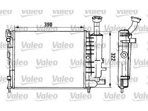 VALEO 961149 radiatorius, variklio aušinimas 
 Aušinimo sistema -> Radiatorius/alyvos aušintuvas -> Radiatorius/dalys
95639090
