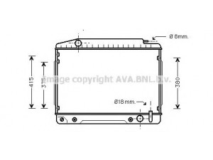 AVA QUALITY COOLING MS2036 radiatorius, variklio aušinimas
1165011501