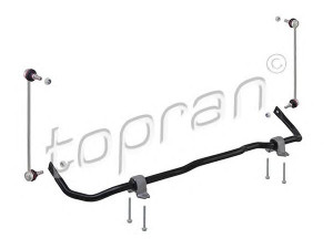 TOPRAN 115 423 prikabinimo svirtis 
 Ašies montavimas/vairavimo mechanizmas/ratai -> Stabilizatorius/fiksatoriai -> Stabilizatorius
1K0 411 303AL, 1K0 411 303BK, 1K0 411 303BKS