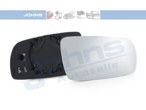 JOHNS 95 48 38-80 veidrodėlio stiklas, išorinis veidrodėlis 
 Kėbulas -> Keleivių kabina -> Veidrodėlis
1J1 857 522, 3B1 857 522, 7M1 857 522A