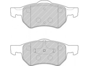 FERODO FDB1474 stabdžių trinkelių rinkinys, diskinis stabdys 
 Techninės priežiūros dalys -> Papildomas remontas
05072216AA, 5072216AA