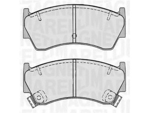 MAGNETI MARELLI 363916060518 stabdžių trinkelių rinkinys, diskinis stabdys 
 Techninės priežiūros dalys -> Papildomas remontas
410601N090