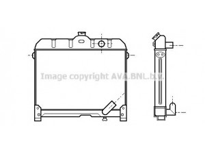 AVA QUALITY COOLING MS2159 radiatorius, variklio aušinimas
3095003002