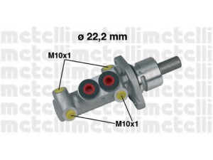 METELLI 05-0302 pagrindinis cilindras, stabdžiai 
 Stabdžių sistema -> Pagrindinis stabdžių cilindras
357 611 019A, 357 611 019B, 357 611 019A