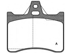 OPEN PARTS BPA0088.10 stabdžių trinkelių rinkinys, diskinis stabdys 
 Techninės priežiūros dalys -> Papildomas remontas
425129, 95661798