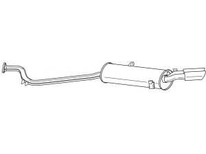 AKS DASIS SG19606 galinis duslintuvas