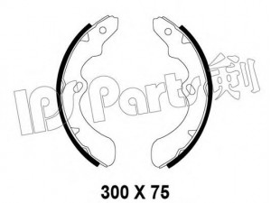 IPS Parts IBL-4133 stabdžių trinkelė 
 Stabdžių sistema -> Būgninis stabdys -> Stabdžių įdėklas/ trinkelė
36160-C6025