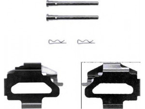 MINTEX MBA1141 priedų komplektas, diskinių stabdžių trinkelės 
 Stabdžių sistema -> Diskinis stabdys -> Stabdžių dalys/priedai