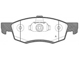 OPEN PARTS BPA0172.32 stabdžių trinkelių rinkinys, diskinis stabdys 
 Techninės priežiūros dalys -> Papildomas remontas
6001549803
