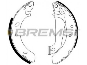 BREMSI GF0227 stabdžių trinkelių komplektas 
 Techninės priežiūros dalys -> Papildomas remontas
5027752, 6050944, 6500944, 91AB2200LA