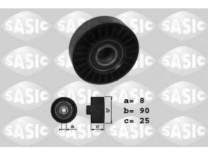 SASIC 1626171 kreipiantysis skriemulys, V formos rumbuotas diržas 
 Diržinė pavara -> V formos rumbuotas diržas/komplektas -> Laisvasis/kreipiamasis skriemulys
037145276, 037145276A, 074145278B