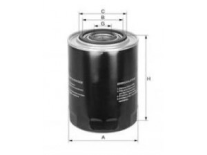UNIFLUX FILTERS XO292 alyvos filtras 
 Techninės priežiūros dalys -> Techninės priežiūros intervalai
ME 013307, ME 013307V, ME 013343