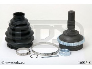 CDX 1601/48 jungčių komplektas, kardaninis velenas 
 Ratų pavara -> Sujungimai/komplektas
32721P, 32722P, 32736T, 32736V
