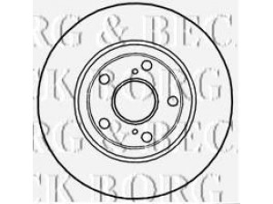 BORG & BECK BBD4745 stabdžių diskas 
 Dviratė transporto priemonės -> Stabdžių sistema -> Stabdžių diskai / priedai
43512-02210, 4351202190, 4351202210