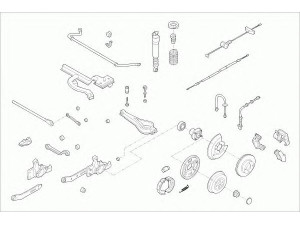 BOGE FORD-MONDE-RB019 vairavimo mechanizmas; rato pakaba 
 Ašies montavimas/vairavimo mechanizmas/ratai -> Prekių paieška pagal schemą