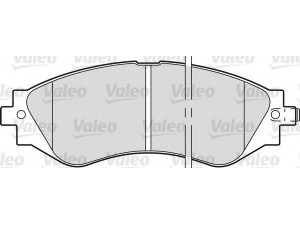 VALEO 598361 stabdžių trinkelių rinkinys, diskinis stabdys 
 Techninės priežiūros dalys -> Papildomas remontas
96446742, 96475027, 96495227, 96245178