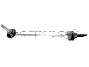 FORMPART 1708008 šarnyro stabilizatorius 
 Ašies montavimas/vairavimo mechanizmas/ratai -> Stabilizatorius/fiksatoriai -> Savaime išsilyginanti atrama
LR 014145, RBM 500110, RBM 500180