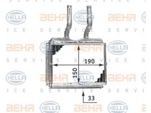 HELLA 8FH 351 313-021 šilumokaitis, salono šildymas 
 Šildymas / vėdinimas -> Šilumokaitis
16 18 020, 18 06 105, 52 46 3287