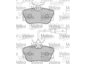 VALEO 597436 stabdžių trinkelių rinkinys, diskinis stabdys 
 Techninės priežiūros dalys -> Papildomas remontas
7D0698451F, 7M3698451D, 7M3698451F