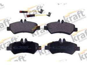 KRAFT AUTOMOTIVE 6011093 stabdžių trinkelių rinkinys, diskinis stabdys 
 Techninės priežiūros dalys -> Papildomas remontas
04862602AA, 004 420 69 20, 0044206920
