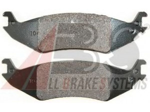 A.B.S. 38444 stabdžių trinkelių rinkinys, diskinis stabdys 
 Techninės priežiūros dalys -> Papildomas remontas
4C2Z2200AA, 5C2Z2200A