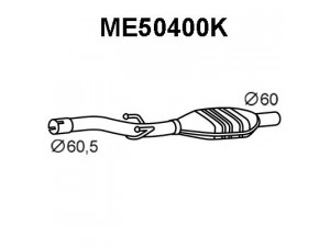 VENEPORTE ME50400K katalizatoriaus keitiklis 
 Išmetimo sistema -> Katalizatoriaus keitiklis
9014901819, 9014902819