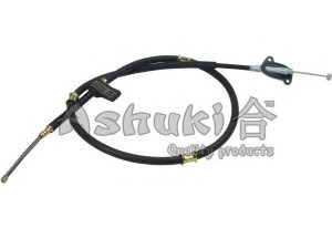 ASHUKI HRK12411 trosas, stovėjimo stabdys 
 Stabdžių sistema -> Valdymo svirtys/trosai
46420-87217