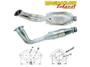 MAGNAFLOW 87016 katalizatoriaus keitiklis 
 Išmetimo sistema -> Katalizatoriaus keitiklis
SE021115103G