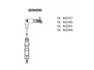 BREMI 223H200 uždegimo laido komplektas 
 Kibirkšties / kaitinamasis uždegimas -> Uždegimo laidai/jungtys
06A 905 409 A, 06A 905 409 E, 06A 905 409 H