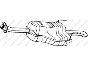 BOSAL 185-601 galinis duslintuvas 
 Išmetimo sistema -> Duslintuvas
24423013, 24424773, 58 52 074, 58 52 107