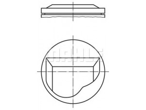 MAHLE ORIGINAL 082 24 02 stūmoklis
11 25 1 276 710