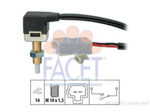 FACET 7.1296 jungiklis, sankabos valdiklis 
 Komforto sistemos -> Važiavimo režimo programinis reguliatorius
93840-38000, 93840 38000