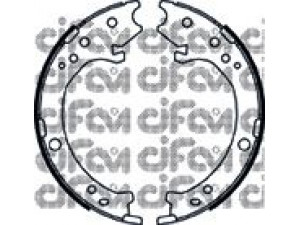 CIFAM 153-161K stabdžių trinkelių komplektas 
 Techninės priežiūros dalys -> Papildomas remontas