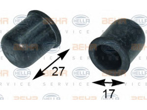 HELLA 8MY 376 779-101 sandarinimo / apsauginiai kamščiai