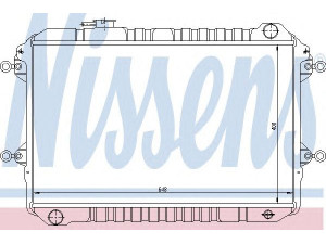 NISSENS 62417 radiatorius, variklio aušinimas 
 Aušinimo sistema -> Radiatorius/alyvos aušintuvas -> Radiatorius/dalys
G607-15-200 A
