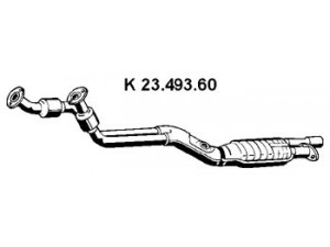 EBERSPÄCHER 23.493.60 katalizatoriaus keitiklis 
 Išmetimo sistema -> Katalizatoriaus keitiklis
201 490 84 19