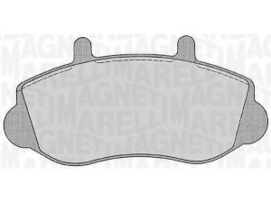 MAGNETI MARELLI 363916060544 stabdžių trinkelių rinkinys, diskinis stabdys 
 Techninės priežiūros dalys -> Papildomas remontas
4404777, 4502797, 7701206369
