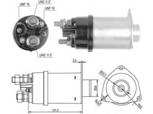 MAGNETI MARELLI 940113050036 solenoidinis jungiklis, starteris