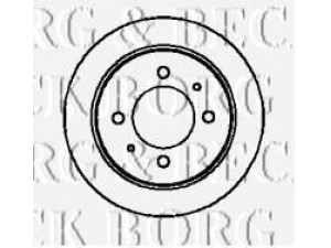 BORG & BECK BBD4268 stabdžių diskas 
 Dviratė transporto priemonės -> Stabdžių sistema -> Stabdžių diskai / priedai
5841128300, 5841129300, 5841129310