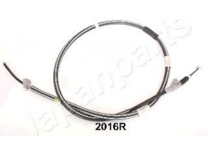 JAPANPARTS BC-2016R trosas, stovėjimo stabdys 
 Stabdžių sistema -> Valdymo svirtys/trosai
4642030540, 4642030540
