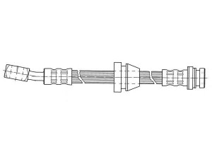 KAWE 511702 stabdžių žarnelė
96316525