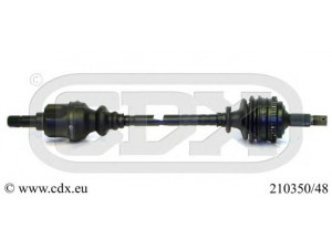 CDX 210350/48 kardaninis velenas 
 Ratų pavara -> Kardaninis velenas
32724S, 327290