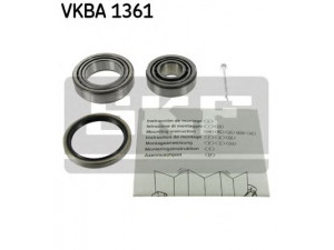SKF VKBA 1361 rato guolio komplektas 
 Ašies montavimas/vairavimo mechanizmas/ratai -> Rato stebulė/montavimas -> Rato guolis
1583567, 81AB-1238-AA, B092-26-075