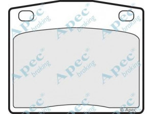 APEC braking PAD269 stabdžių trinkelių rinkinys, diskinis stabdys
45022634003, 45022634004, 45022634024