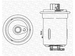 MAGNETI MARELLI 213908620000 kuro filtras 
 Techninės priežiūros dalys -> Papildomas remontas
31911-29000, 25313807