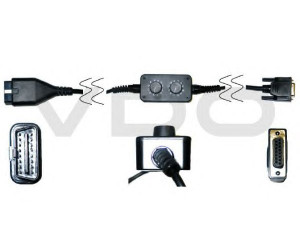 VDO A2C59512073 USB kabelis, savidiagnostikos blokas