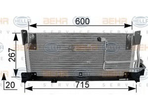 HELLA 8FC 351 037-581 kondensatorius, oro kondicionierius 
 Oro kondicionavimas -> Kondensatorius
16 18 071, 16 18 081, 90 54 0373