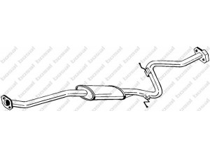 BOSAL 283-379 vidurinis duslintuvas 
 Išmetimo sistema -> Duslintuvas
5691-40-300, B685-40-300B, B691-40-300