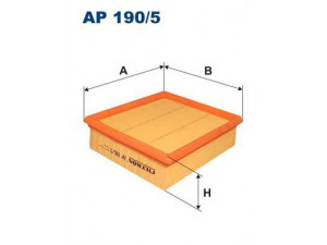 FILTRON AP190/5 oro filtras 
 Techninės priežiūros dalys -> Techninės priežiūros intervalai
71743887, 1378079J50, 1378079J50000